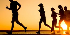 running